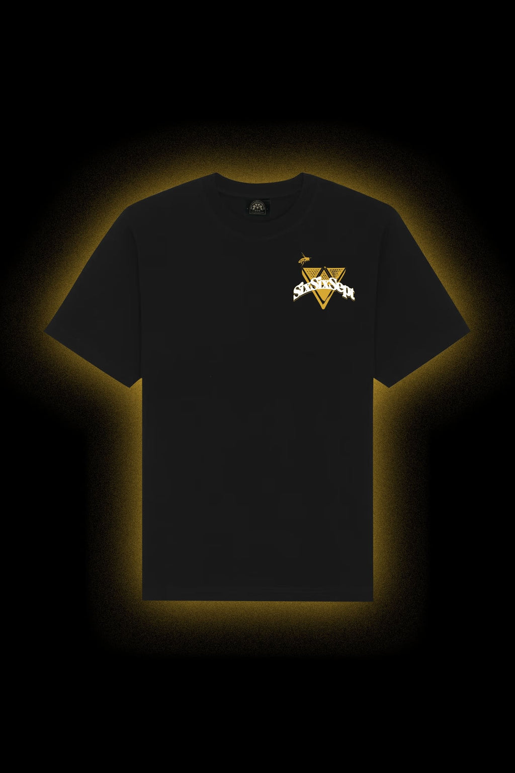 T-shirt « HONEY Noir/Miel »