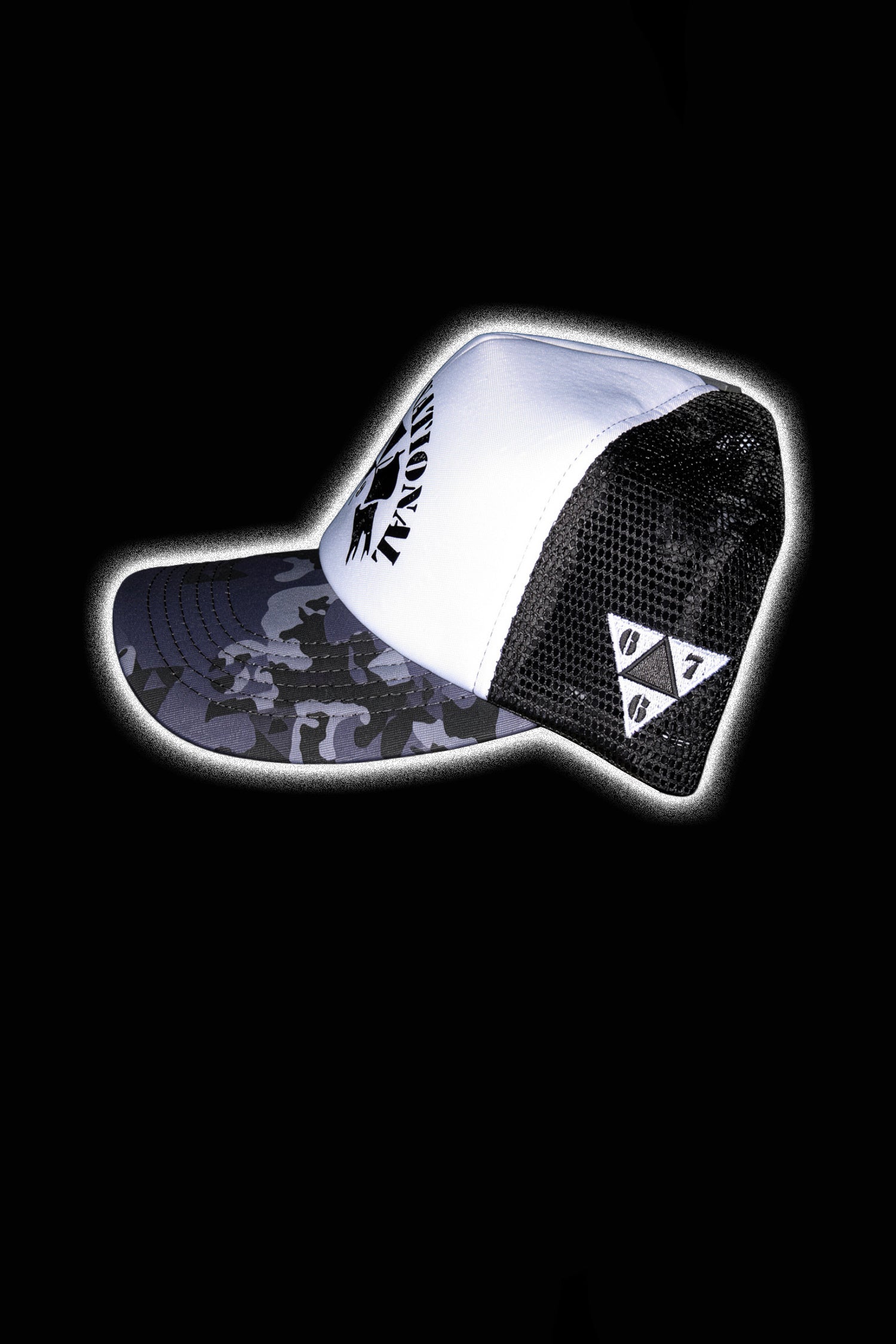 Casquette "INTERNATIONAL" Grey Camo