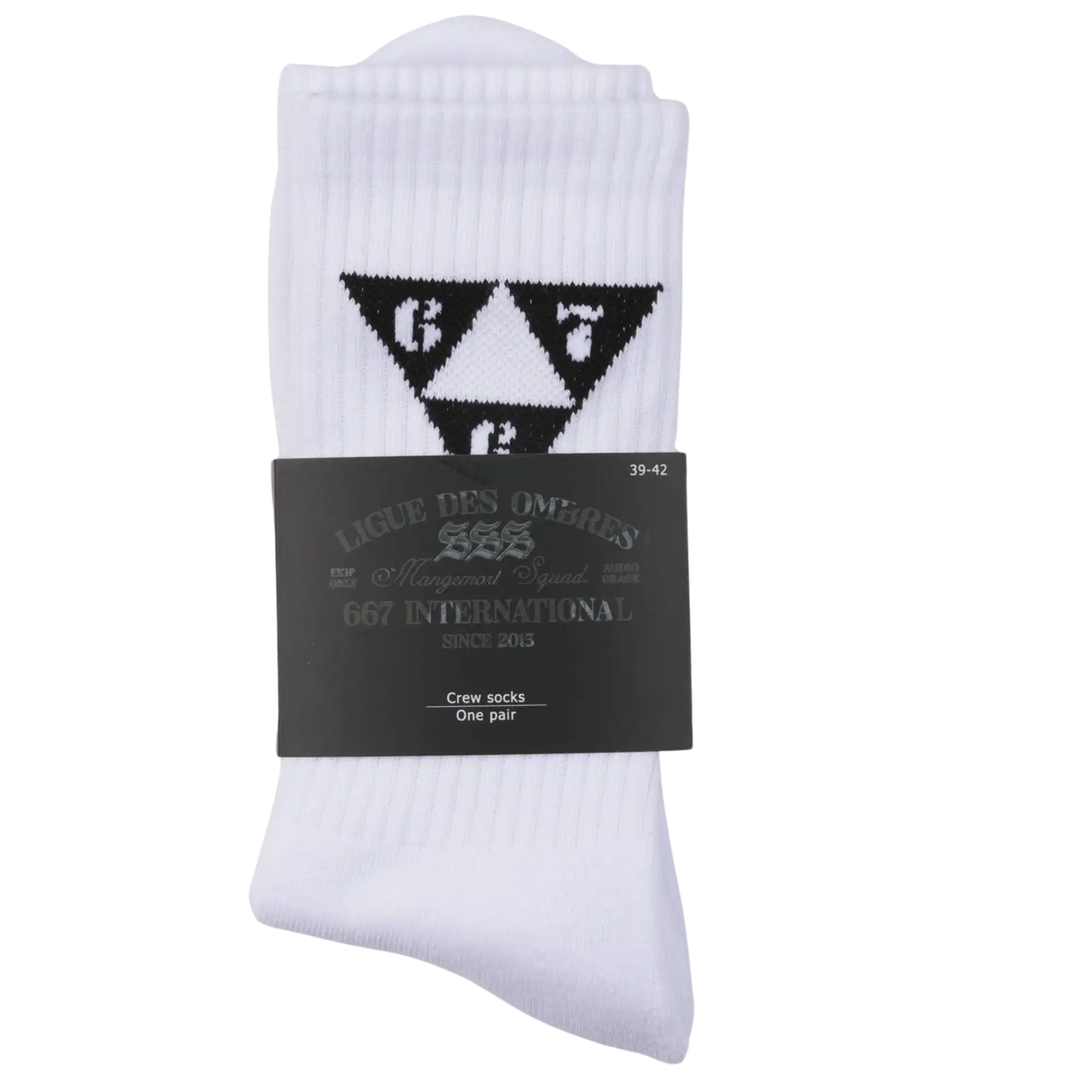 Chaussettes "667 CLASSIC" Blanches - 667 EKIP