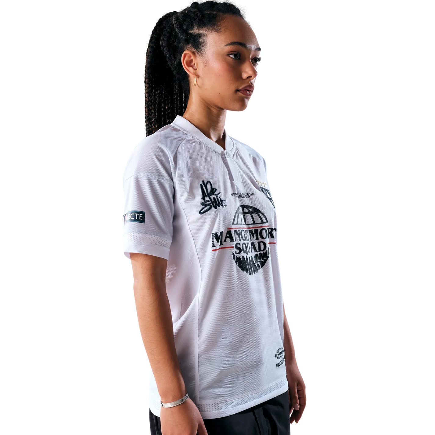 Maillot &quot;667 X APESHIT&quot; 2024 Blanc - 667 EKIP