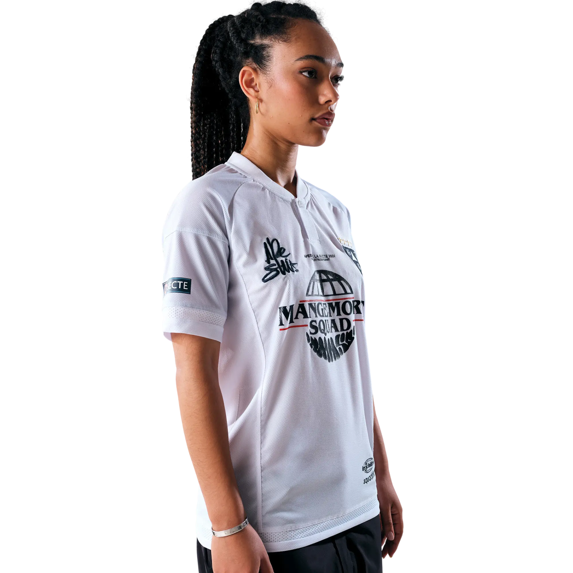 Maillot &quot;667 X APESHIT&quot; 2024 Blanc - 667 EKIP