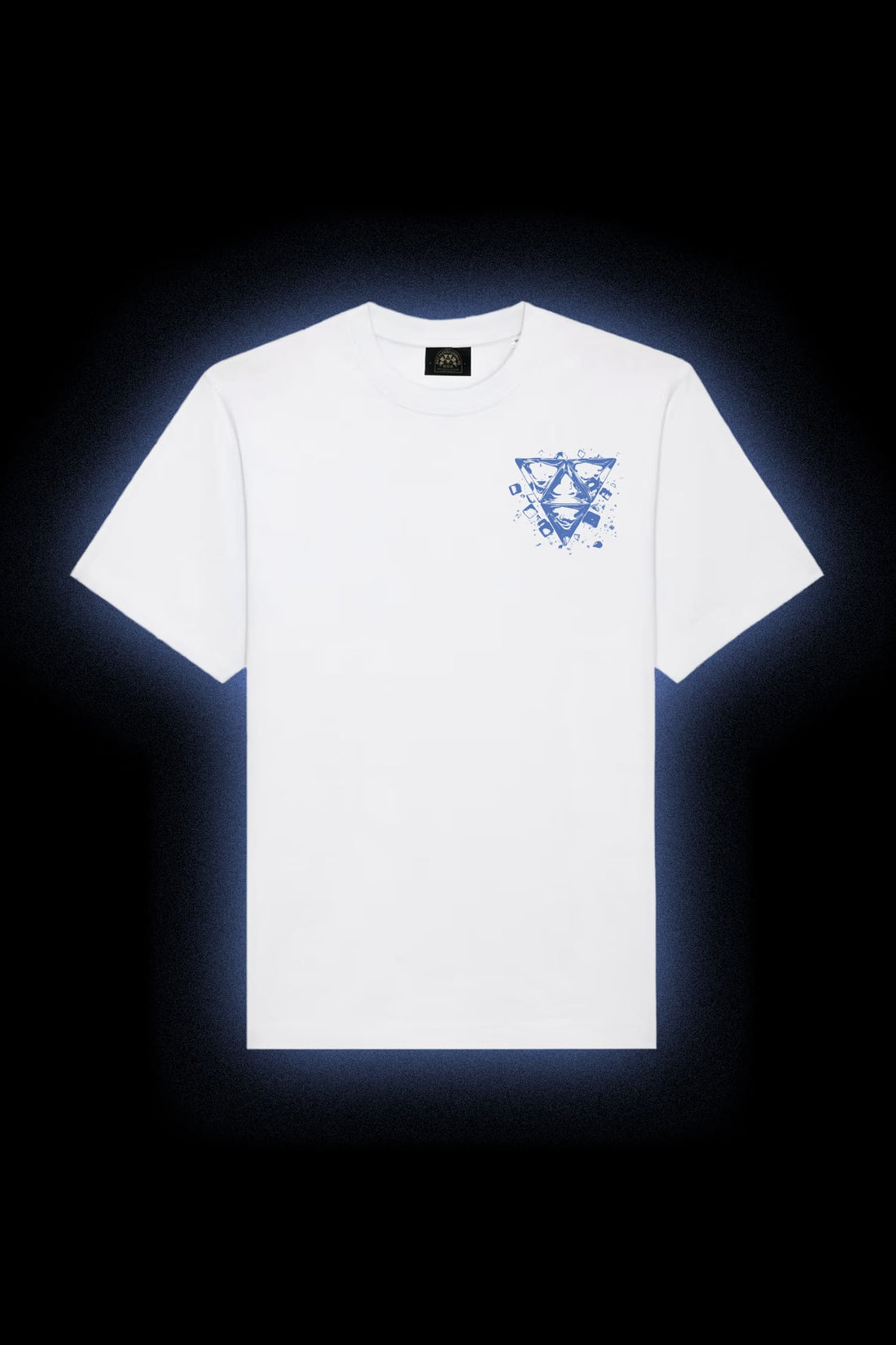 T-shirt « ICE Blanc/Bleu »