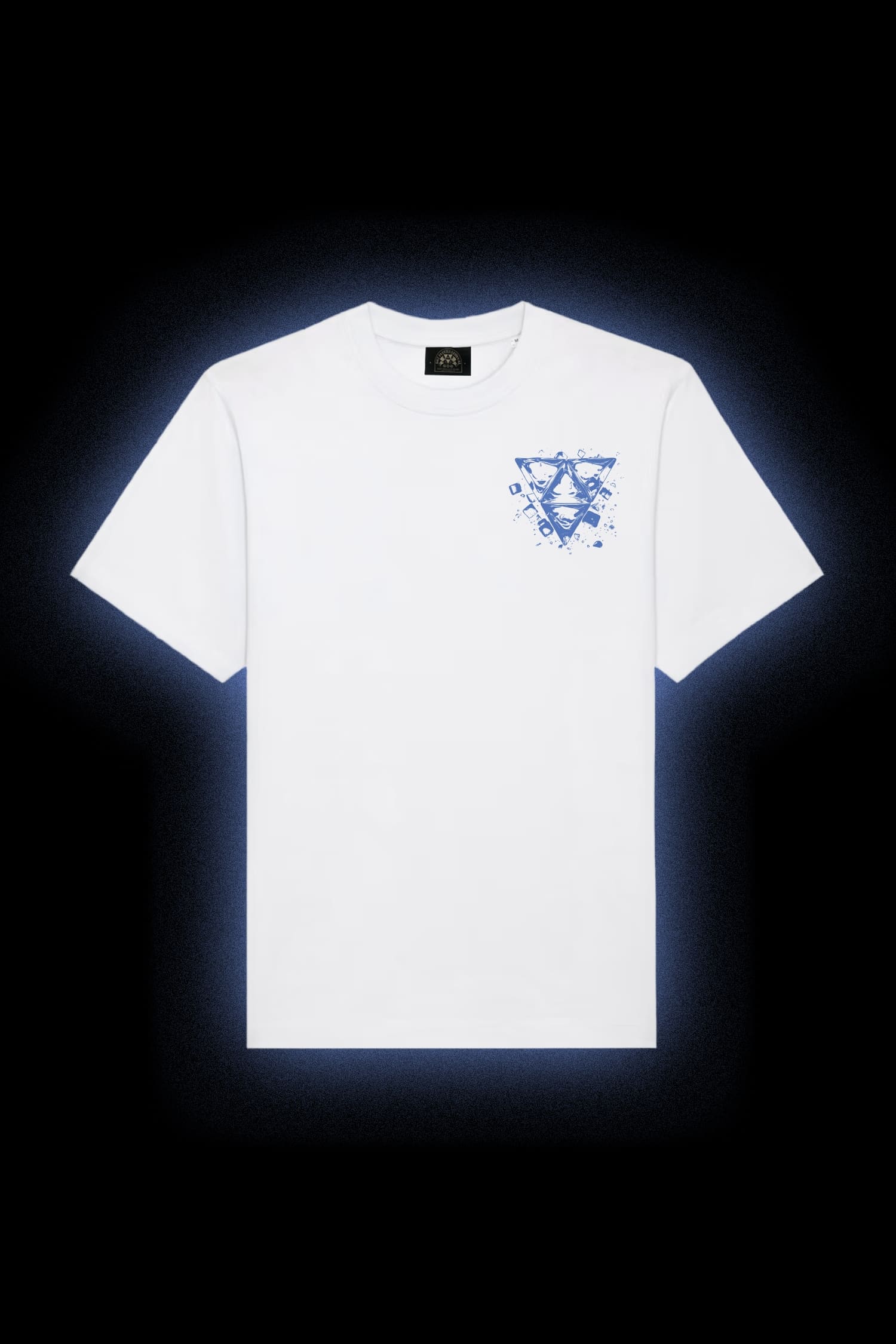 T-shirt « ICE Blanc/Bleu »