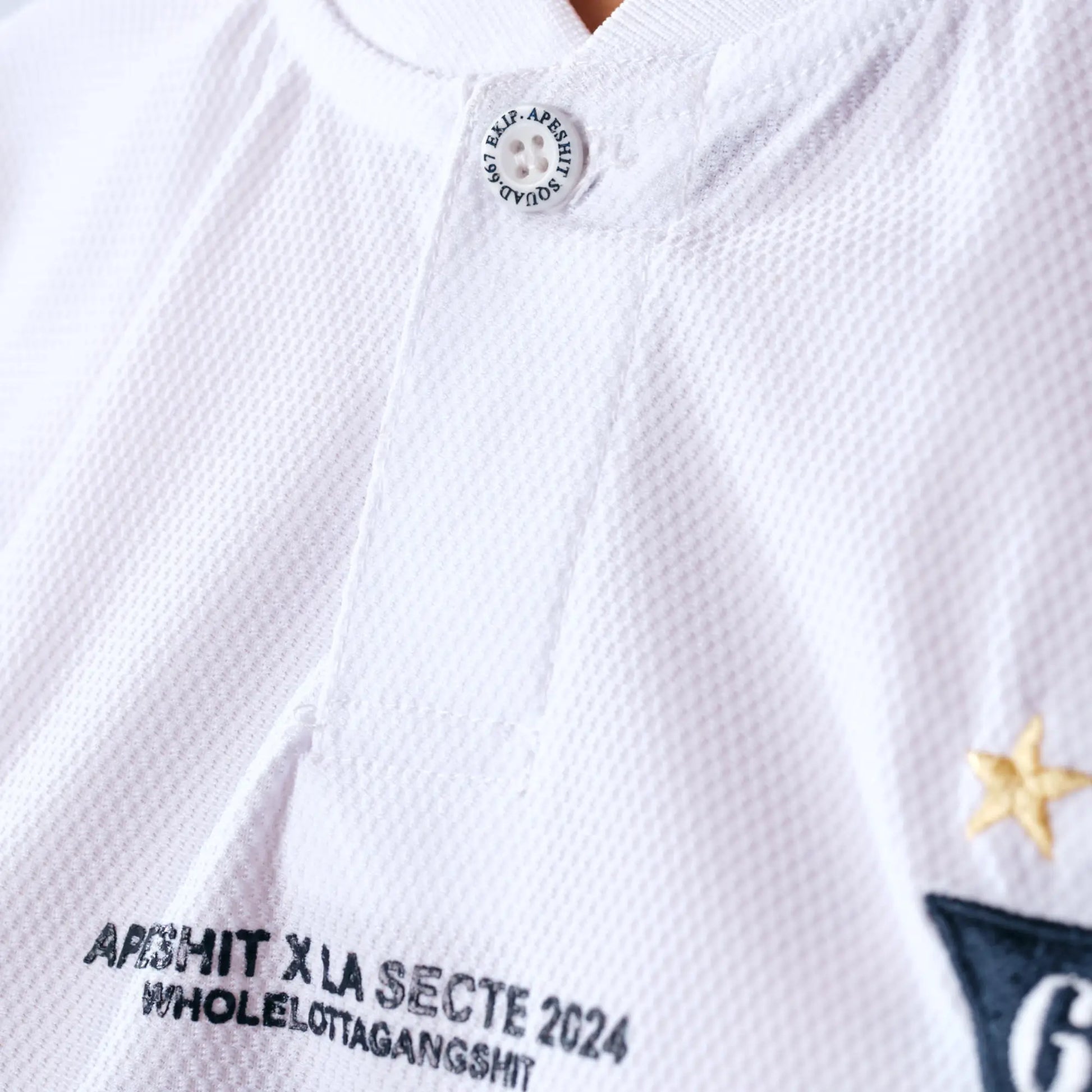 Maillot &quot;667 X APESHIT&quot; 2024 Blanc - 667 EKIP