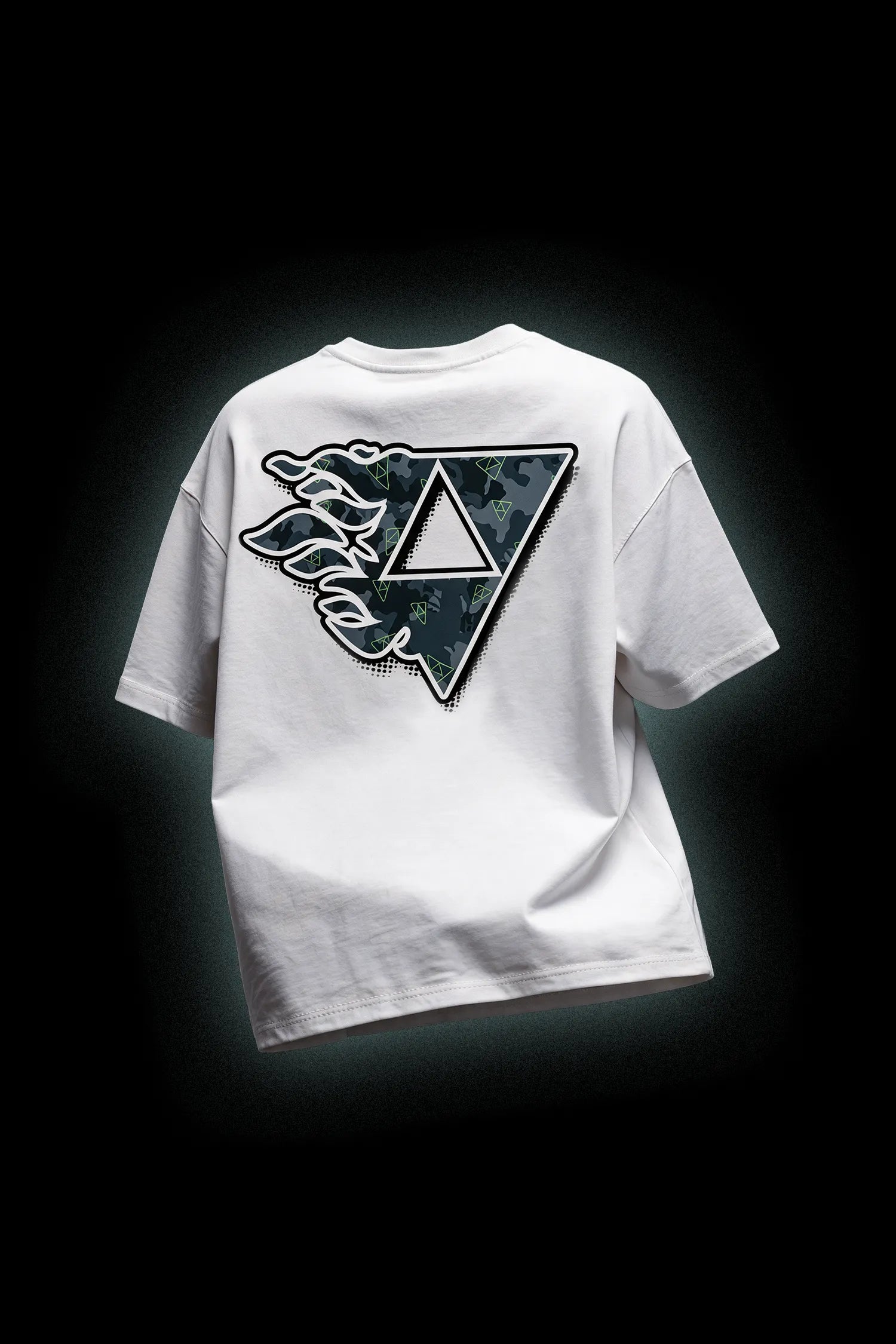 T-shirt « FLAMME » Camo