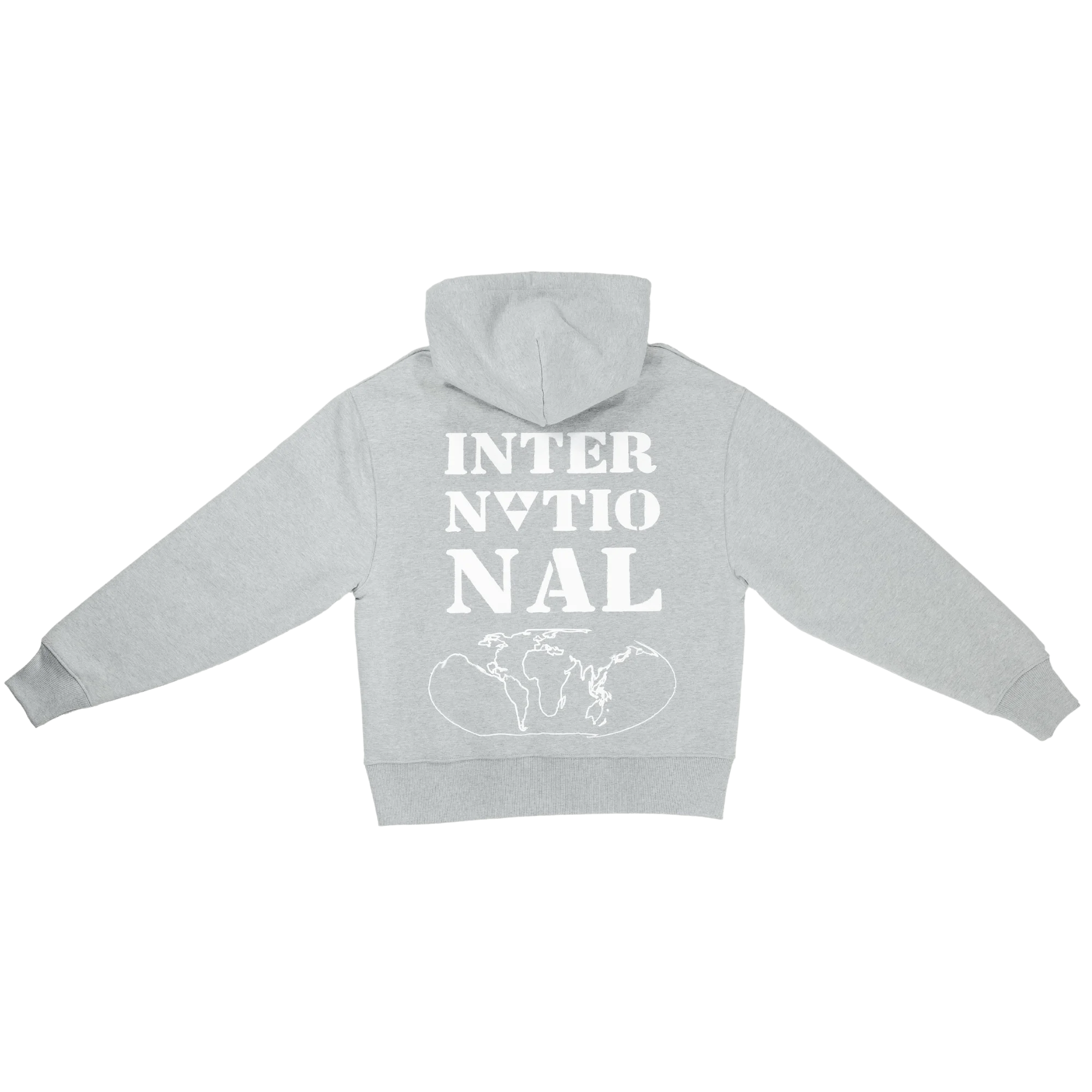 Hoodie "INTERNATIONAL" Gris - 667 EKIP