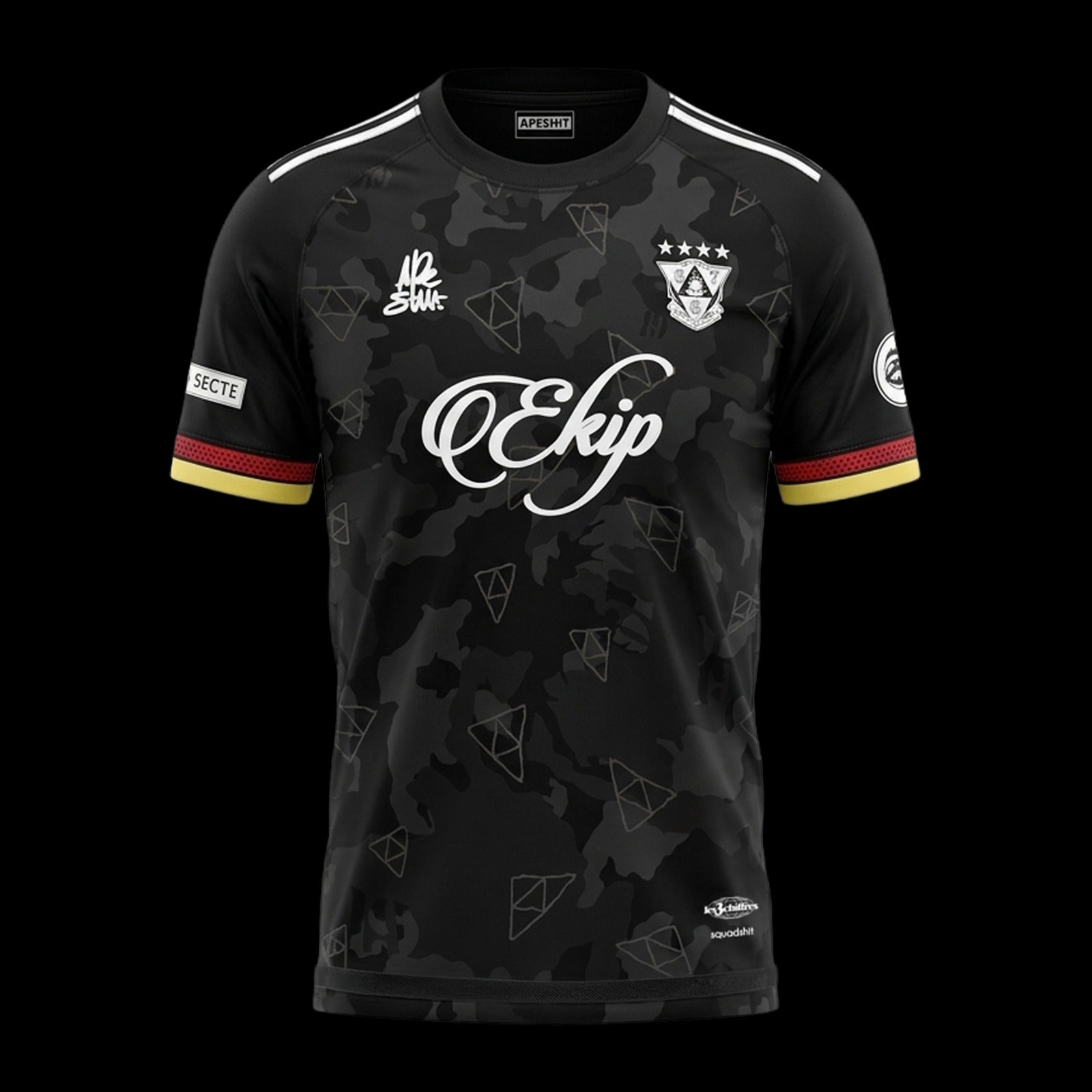 JERSEY "667 X APESHIT" EKIP CUP BLACK 🇩🇪