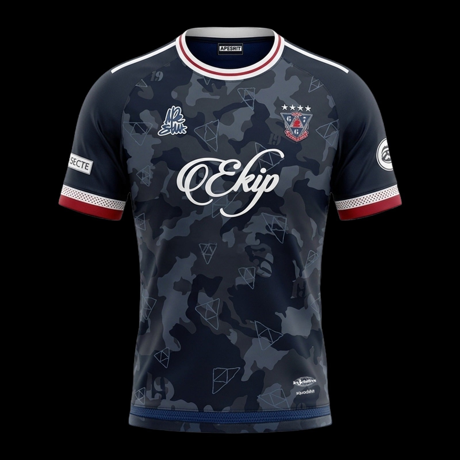 JERSEY "667 X APESHIT" EKIP CUP BLUE 🇫🇷