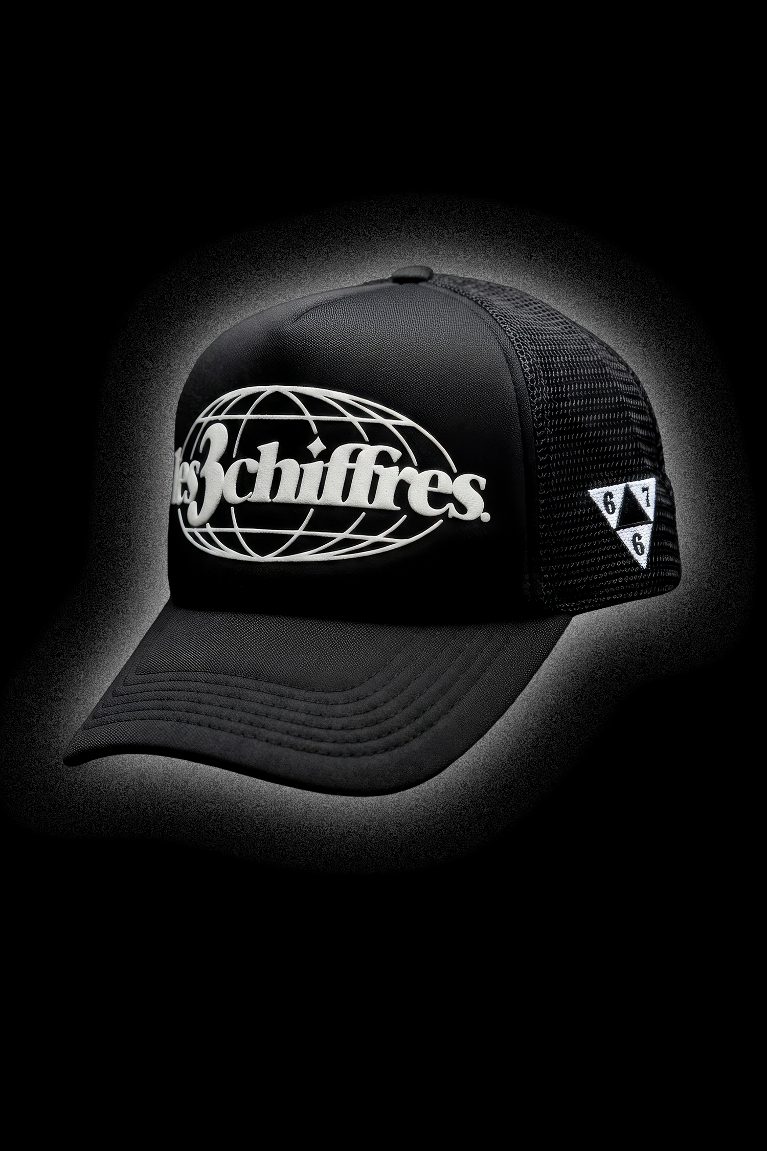 Casquette "LES3CHIFFRES" Noir
