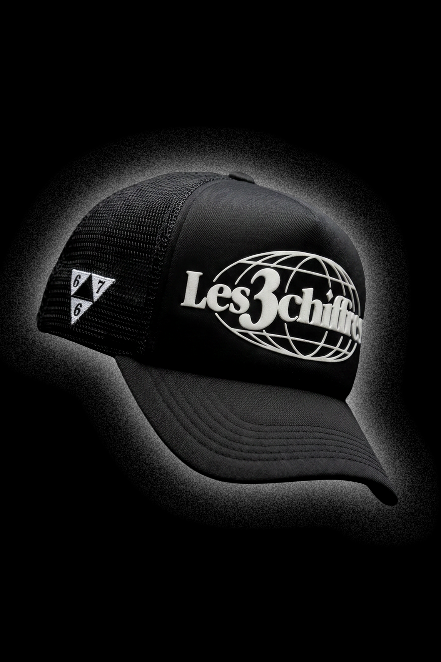 Casquette "LES3CHIFFRES" Noir