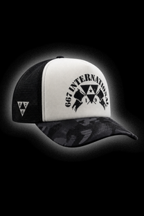 Casquette "INTERNATIONAL" Grey Camo