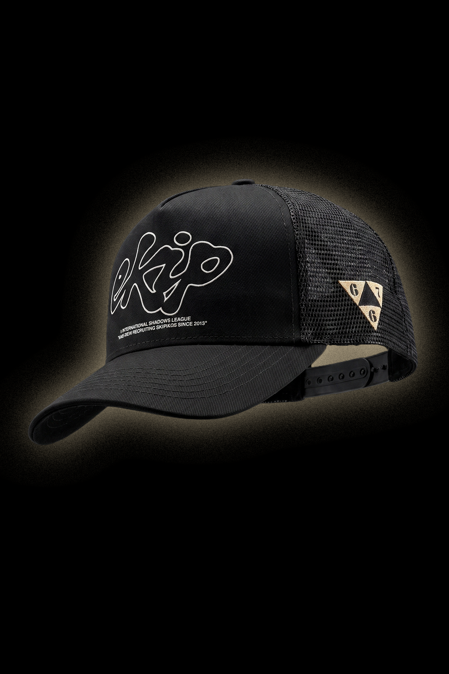 Casquette "EKIP" Noir/Gold