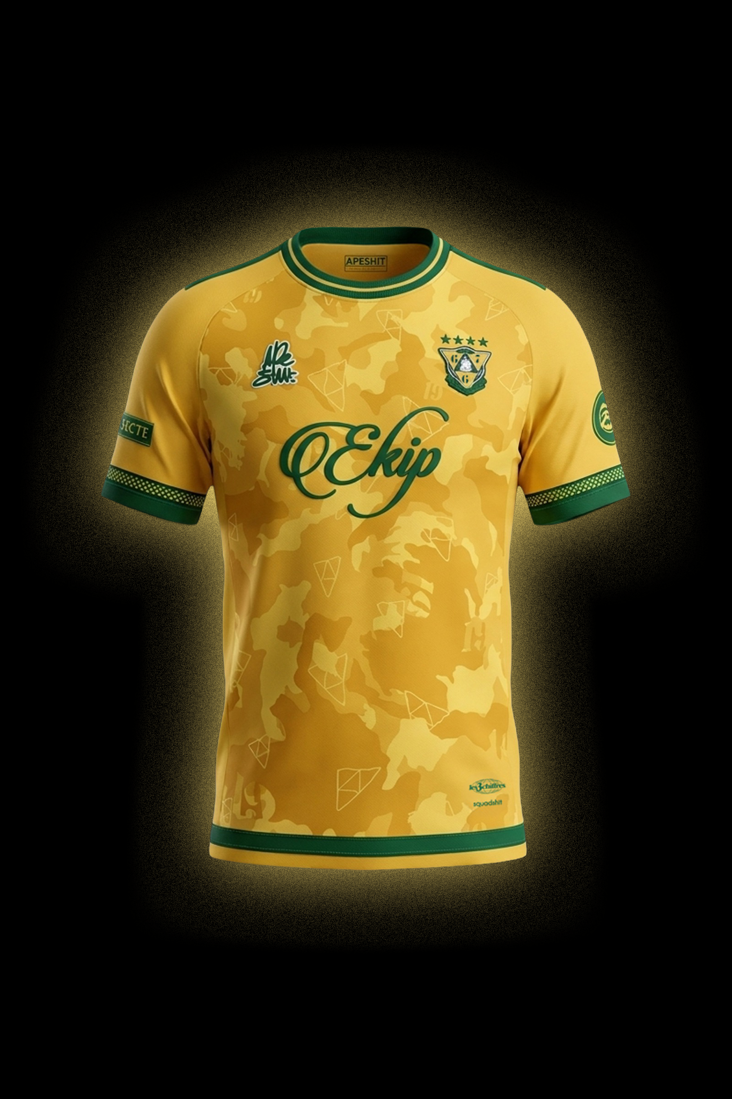 JERSEY "667 X APESHIT" EKIP CUP YELLOW 🇧🇷