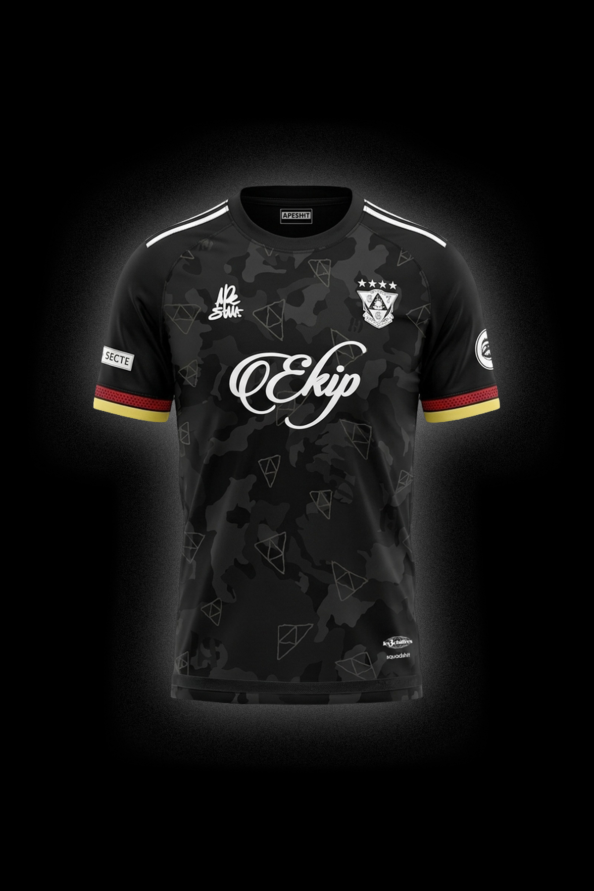 JERSEY "667 X APESHIT" EKIP CUP BLACK 🇩🇪