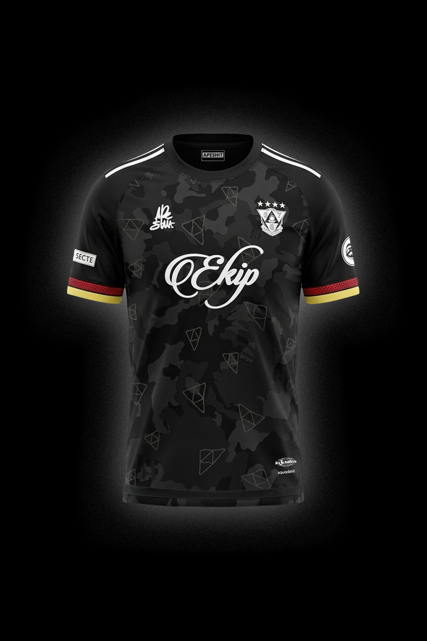 JERSEY "667 X APESHIT" EKIP CUP BLACK 🇩🇪
