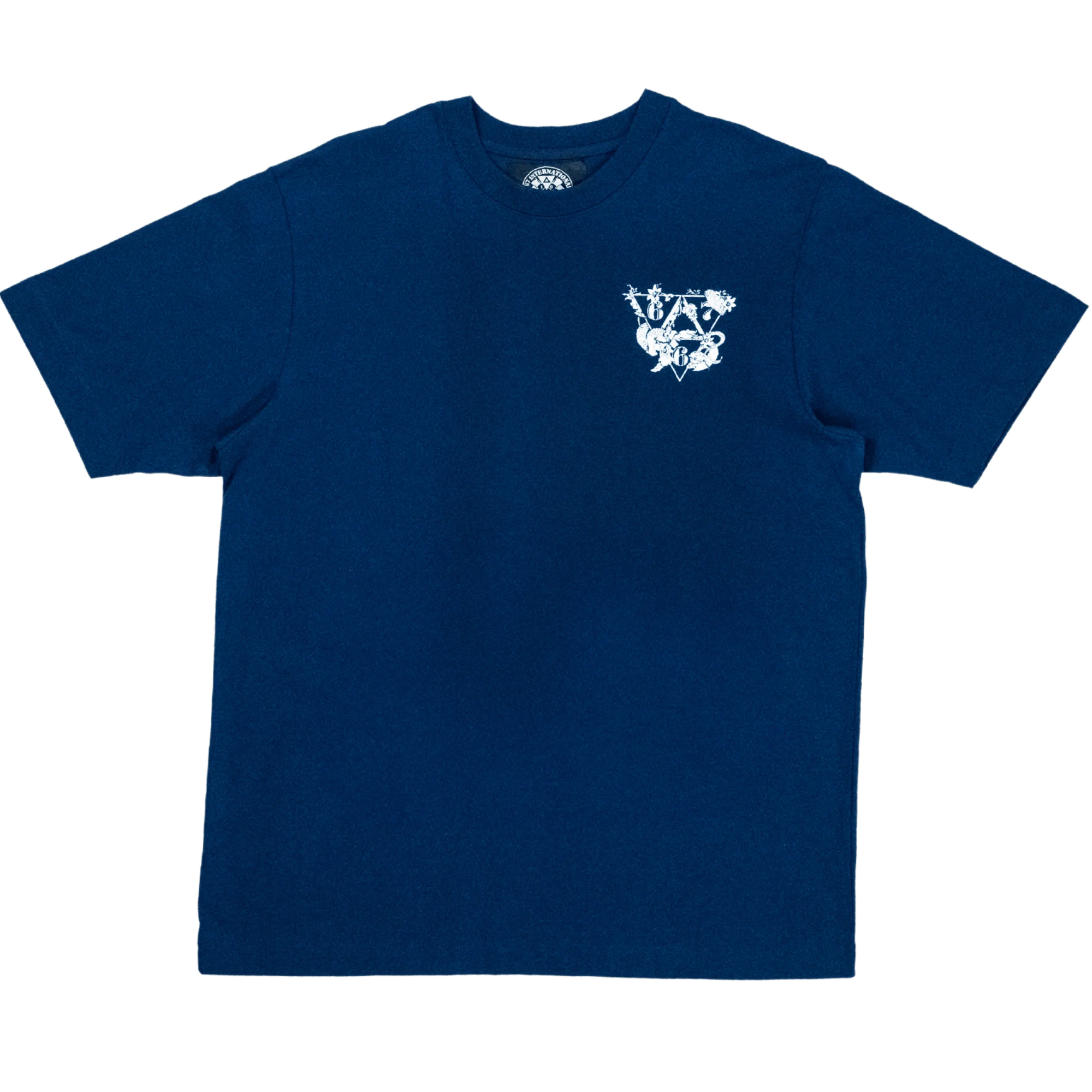 T-Shirt "FLEURS" Bleu - 667 EKIP