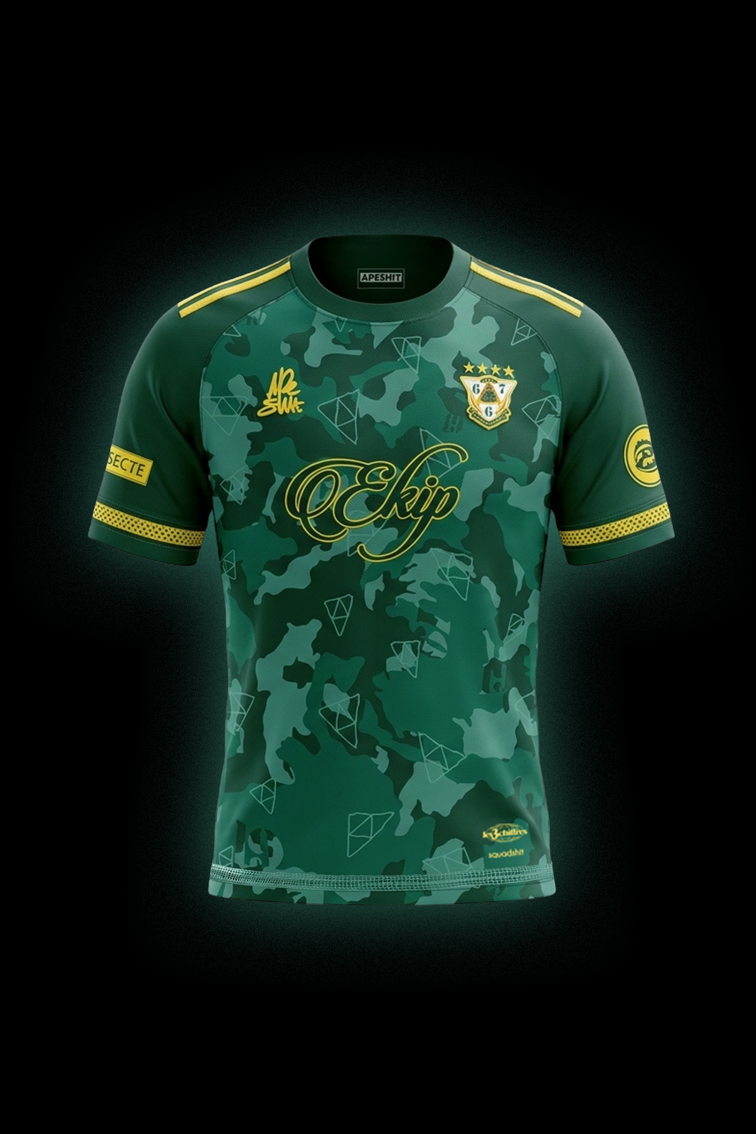 JERSEY "667 X APESHIT" EKIP CUP GREEN 🇸🇳